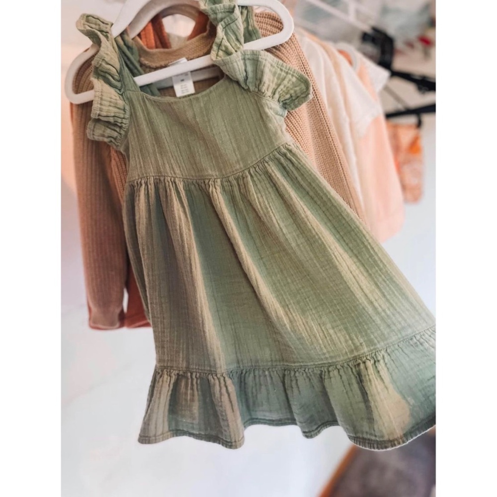 2T • Old Navy Olive Sundress